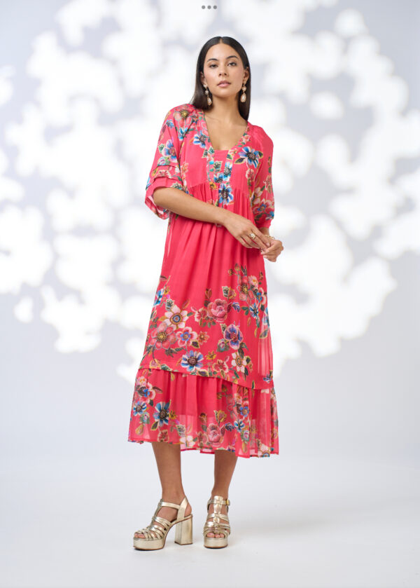 LOOBIES STORY- Zinnia Midi Dress LS3115Z