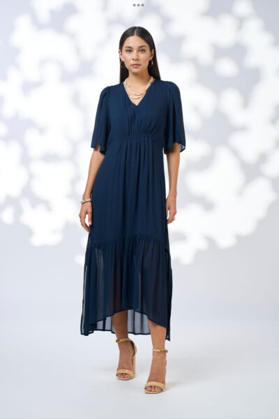 LOOBIES STORY-Zora Midi Dress- Indigo