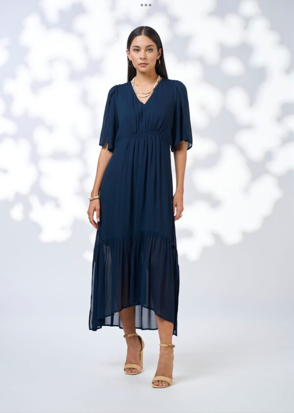 LOOBIES STORY-Zora Midi Dress- Indigo