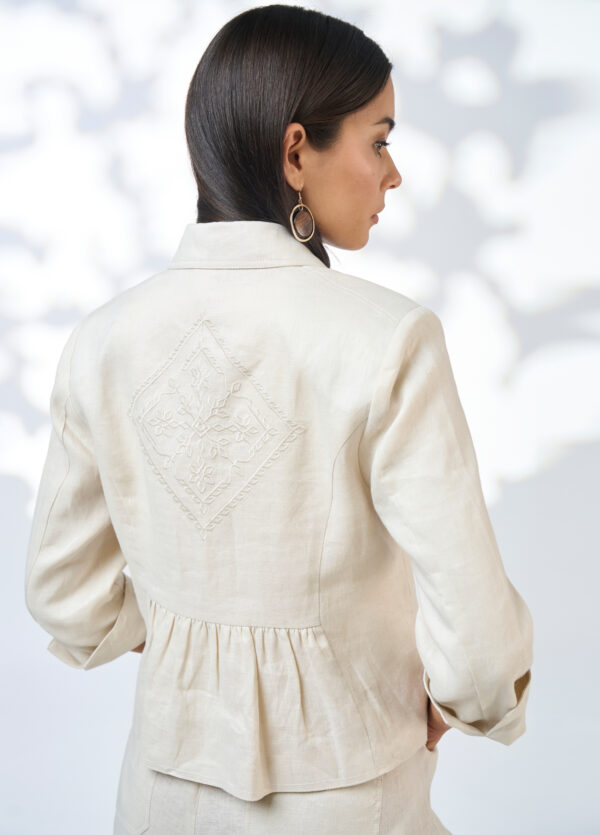 Loobie’s Story - Lia Jacket LS3125 - Ecru
