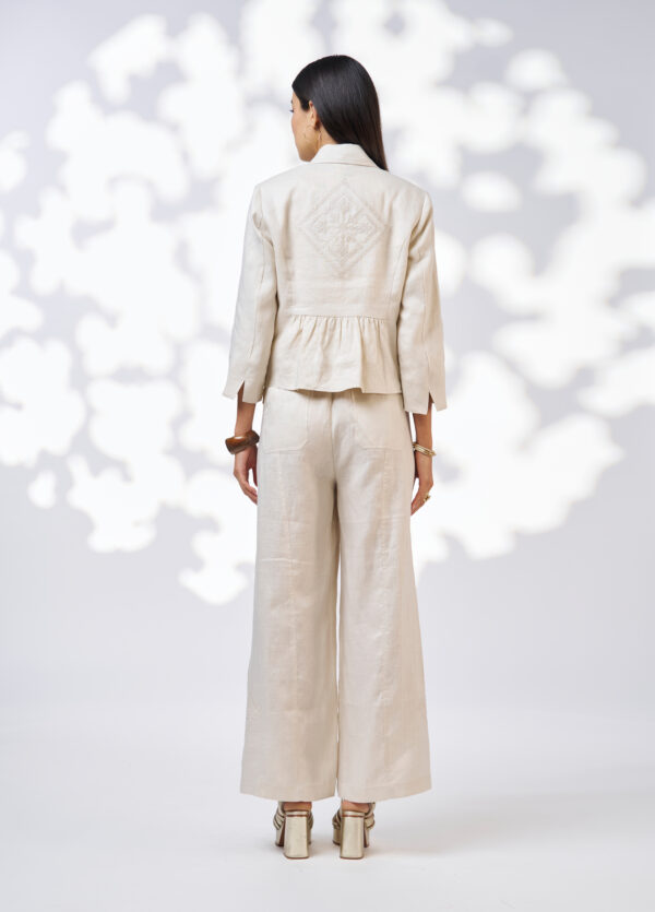 Loobie’s Story - Lia Jacket LS3125 - Ecru - Image 3