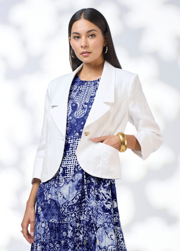 Loobie’s Story - Lia Jacket LS3125 - White - Image 2