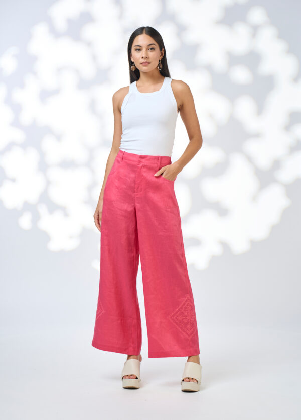 Loobie’s Story - Lia Pant LS3126 - Flamingo - Image 3