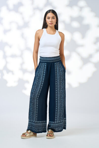 Loobie’s Story - Asher Pant LS3137 - Indigo Multi