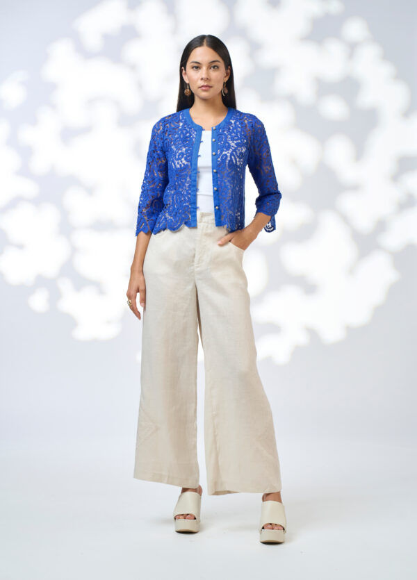 Loobie’s Story - Lia Pant LS3126 - Ecru