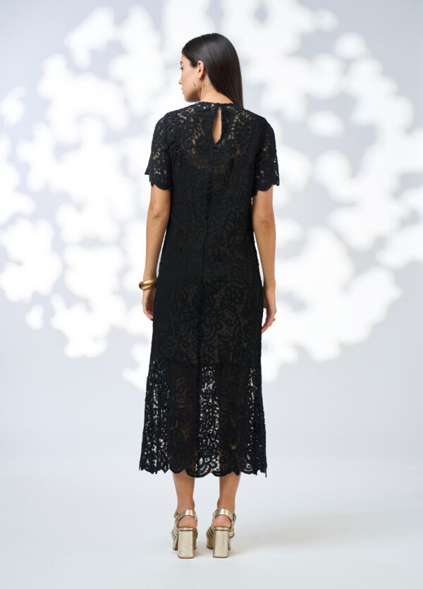 Loobie’s Story - Harlo Midi Dress LS3173 - Black - Image 2