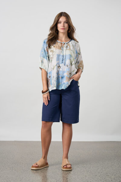 Madly Sweetly - Ratio Short MS1736 - Navy