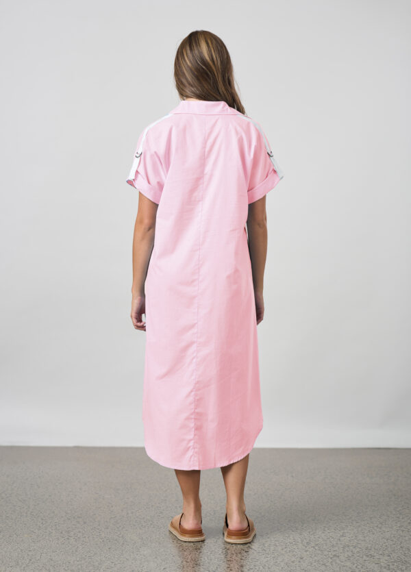 Madly Sweetly - Breeze Shirt Dress MS1719PL - Ice Pink - Image 2