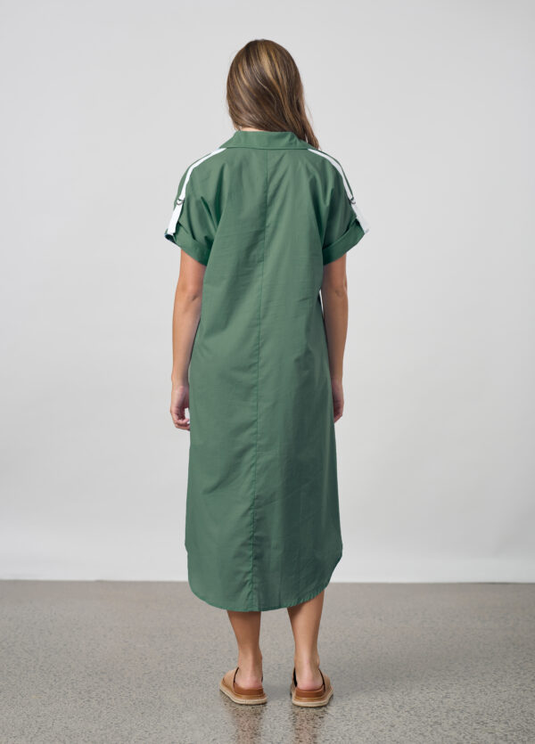 Madly Sweetly - Breeze Shirt Dress MS1719PL - Jungle - Image 2