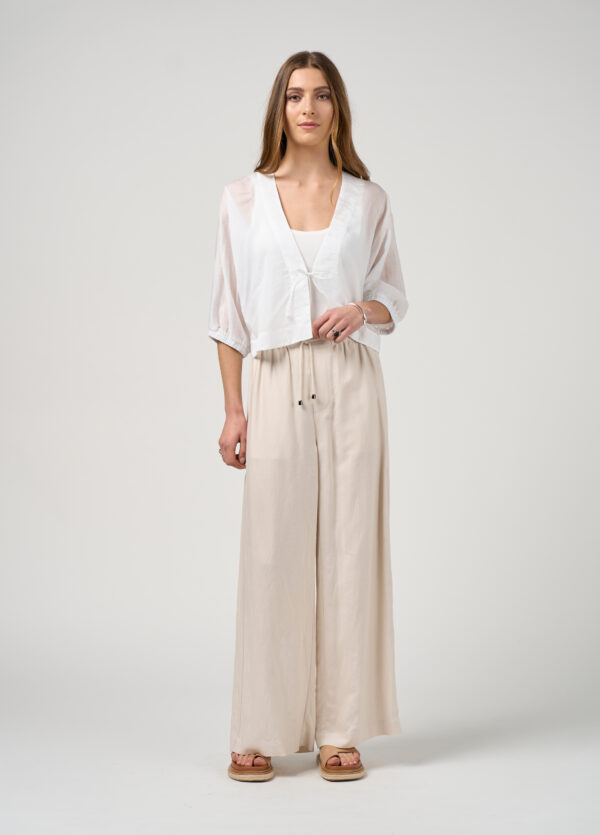 Madly Sweetly - Veil Jacket MS1734 - White - Image 4