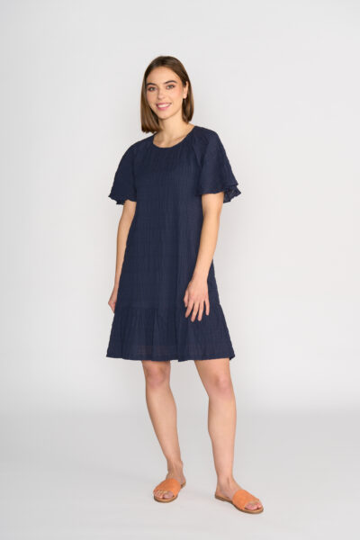 Knewe - Eclipse Dress K1048 - Ink  Texture