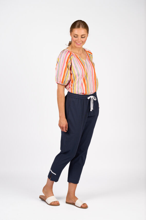 Knewe - Checker Pant K7076 - Ink/White - Image 2