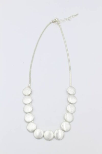Hammered Sphere Necklace-RN061