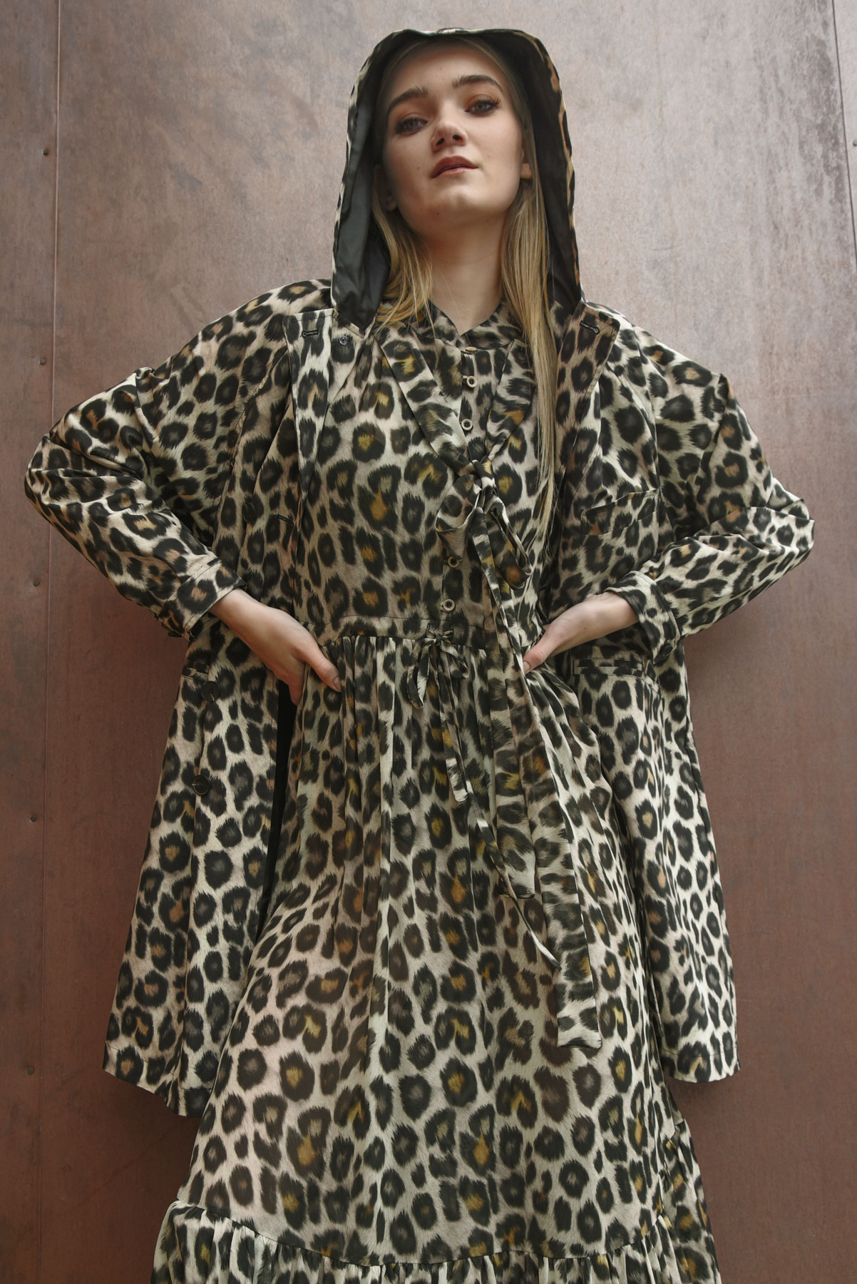 Curate – Glow With The Flow Raincoat – Leopard