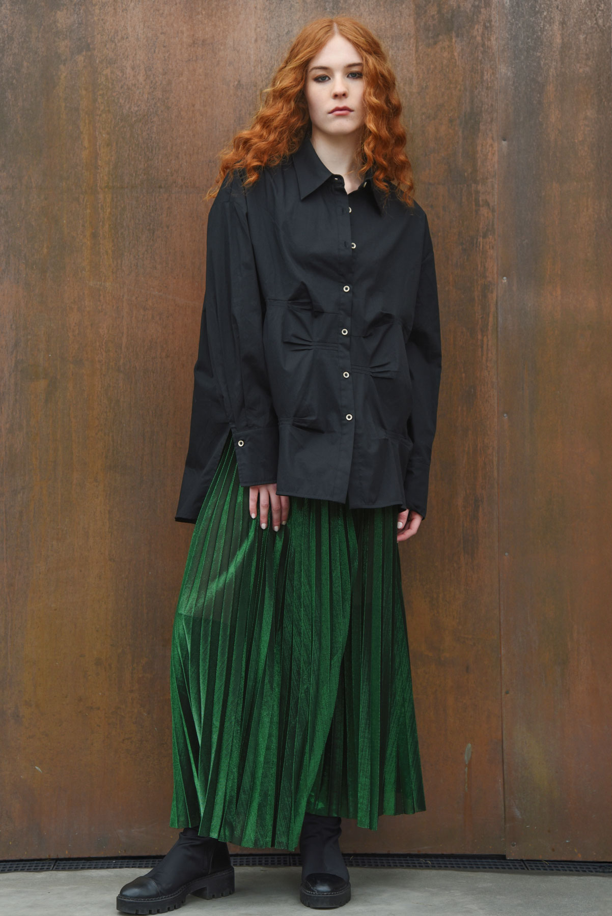 Curate – Forever Long Skirt – Green