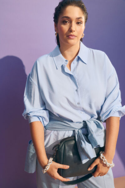 ELK- Pressa Shirt -Pearl Blue