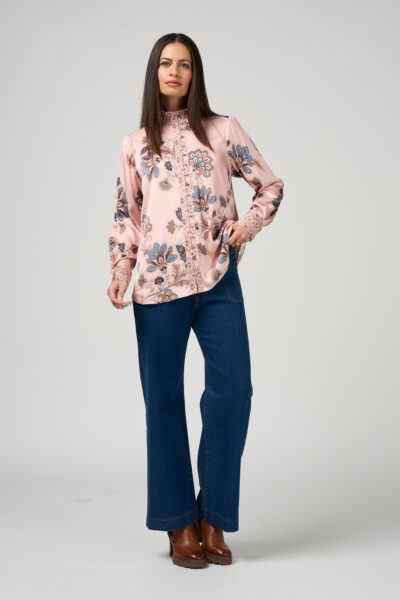 Loobie’s Story – Versailles Shirt LS3237 – Blush Multi