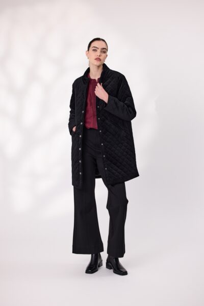 Design Nation - Entrance Coat DN30845 - Black