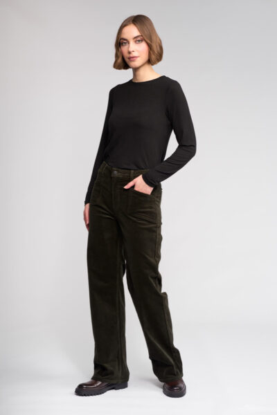 Knewe – Dallas Cord Pant K7118C – Hunter