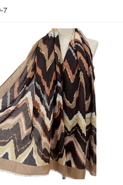 Frontline Scarf-Abstract Chevron -26409-7